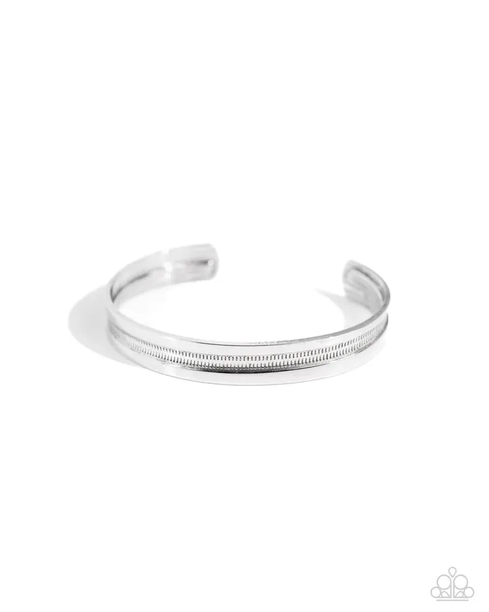 Bracelets Paparazzi Jewelry Paparazzi Bracelet Treaded Tundra Silver Bracelets Paparazzi Jewelry Paparazzi Bracelet Treaded Tundra Silver