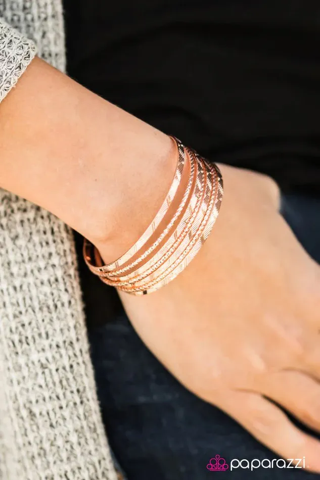 Bracelets Paparazzi Jewelry Paparazzi Bracelet When In Waikiki Copper