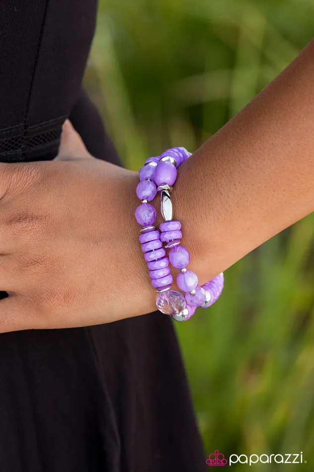 Bracelets Paparazzi Jewelry Paparazzi Bracelet Where No GLAM Has Gone Before Purple Bracelets Paparazzi Jewelry Paparazzi Bracelet Where No GLAM Has Gone Before Purple