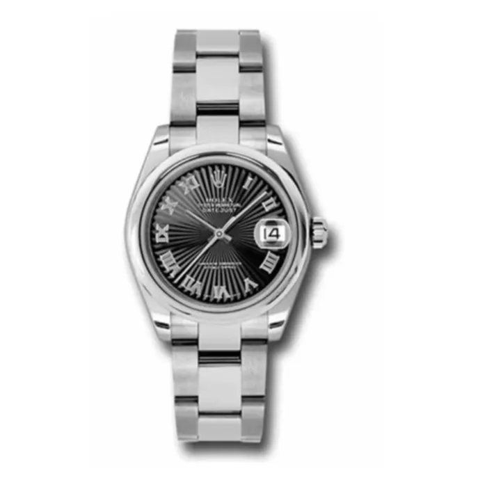 Bracelets Rolex Rolex Datejust 31mm Ref 178240bksbro Black Dial Stainless Steel Oyster Bracelet Womens Watch Bracelets Rolex Rolex Datejust 31mm Ref 178240bksbro Black Dial Stainless Steel Oyster Bracelet Womens Watch