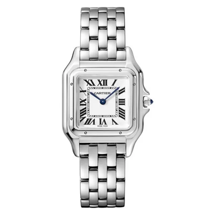 Cartier Bracelets Cartier Panthere de Cartier 37mm Watch Ref WSPN0007 Silver Roman Dial Stainless Steel Bracelet Cartier Bracelets Cartier Panthere de Cartier 37mm Watch Ref WSPN0007 Silver Roman Dial Stainless Steel Bracelet