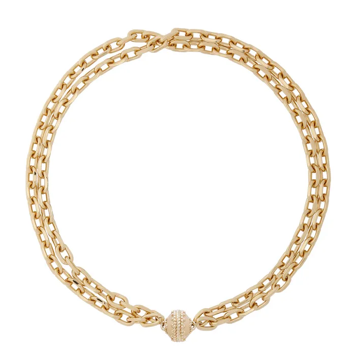 Clara Williams Necklaces Clara Williams Sheridan Double Strand Necklace