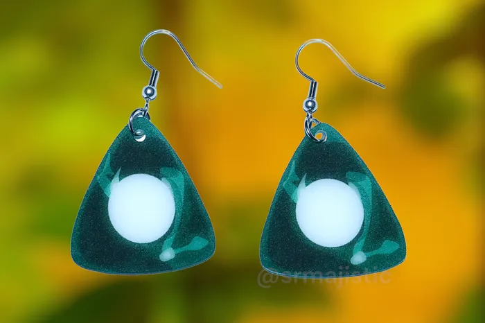 Coraline Seeing Stone Handmade Earrings Sam Makes Things Earrings