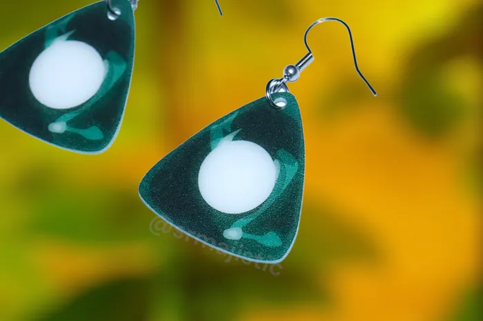 Coraline Seeing Stone Handmade Earrings Sam Makes Things Earrings