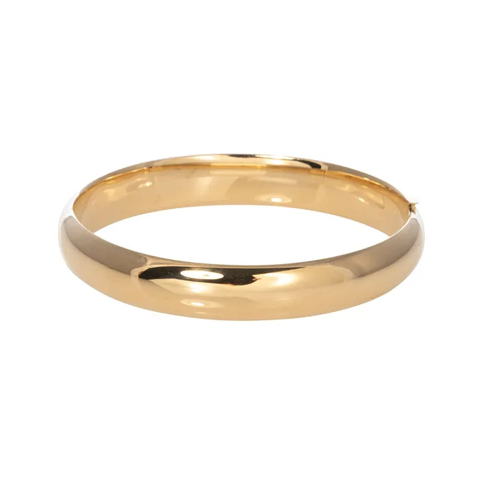 Croghans PreStyled Sets 14K Yellow Gold Polished 10mm Bangle