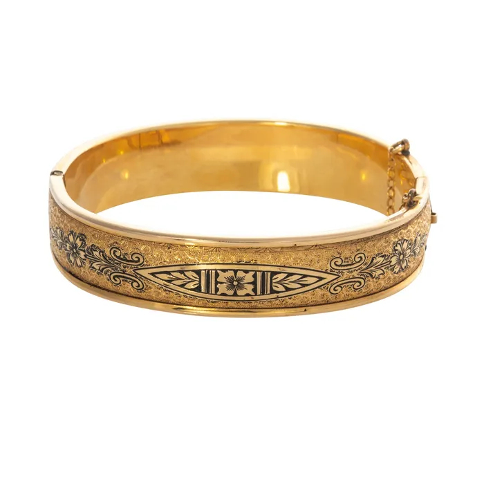 Croghans PreStyled Sets Victorian Taille dEpargn GoldFilled Bangle