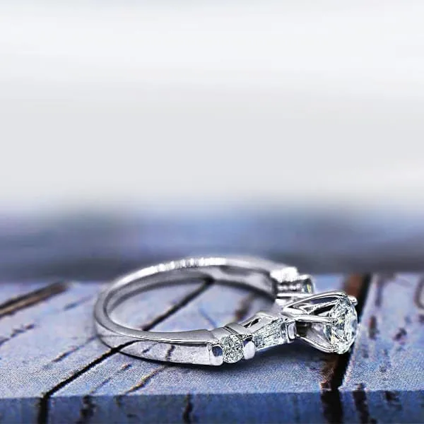 Diamond Source NYC Rings Engagement Ring features 103ct of Diamonds ENG8500