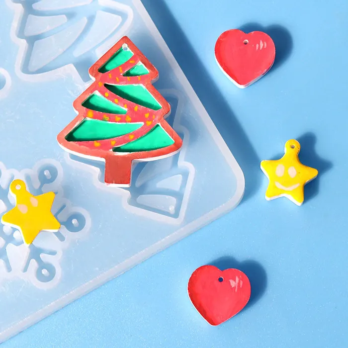 Earrings Christmas Earring Mold IntoResin