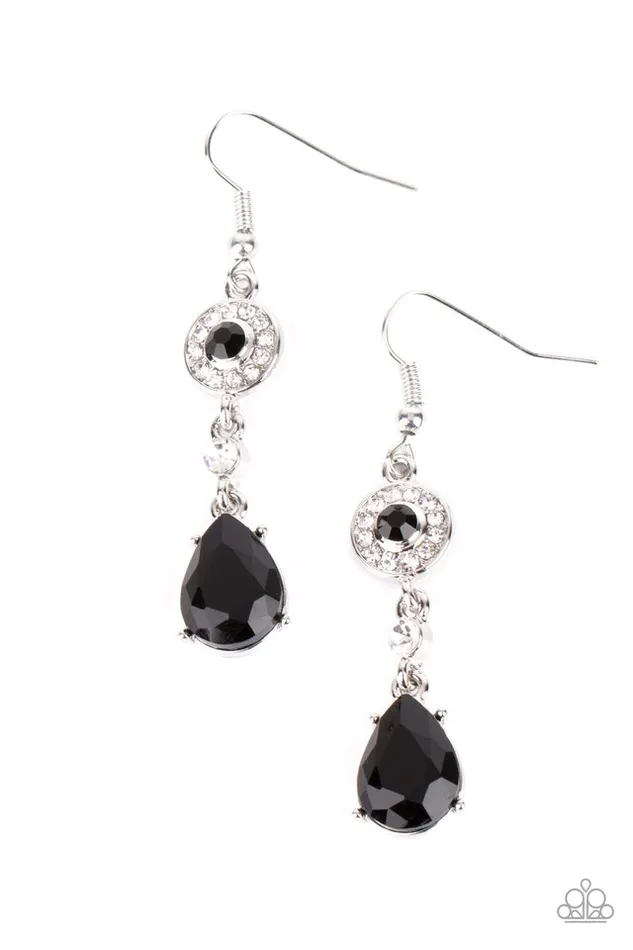 Earrings Paparazzi Earring Graceful Glimmer Black Paparazzi Jewelry Earrings Paparazzi Earring Graceful Glimmer Black Paparazzi Jewelry