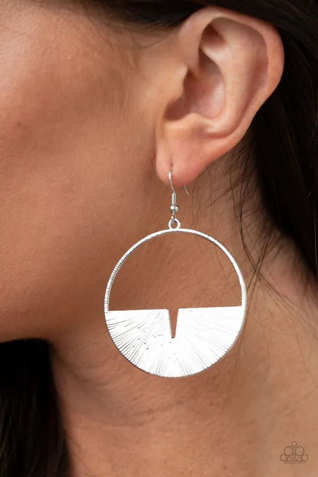 Earrings Paparazzi Earring Reimagined Refinement Silver Paparazzi Jewelry