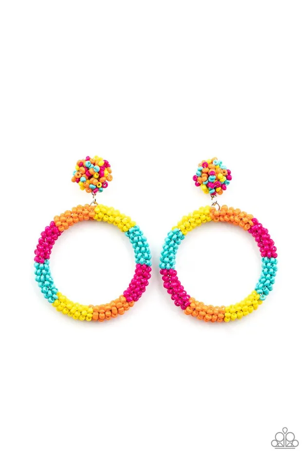 Earrings Paparazzi Jewelry Paparazzi Earring Be All You Can BEAD Multi Earrings Paparazzi Jewelry Paparazzi Earring Be All You Can BEAD Multi