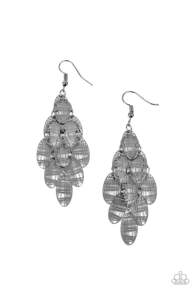 Earrings Paparazzi Jewelry Paparazzi Earring Cross It Off My List Black Earrings Paparazzi Jewelry Paparazzi Earring Cross It Off My List Black