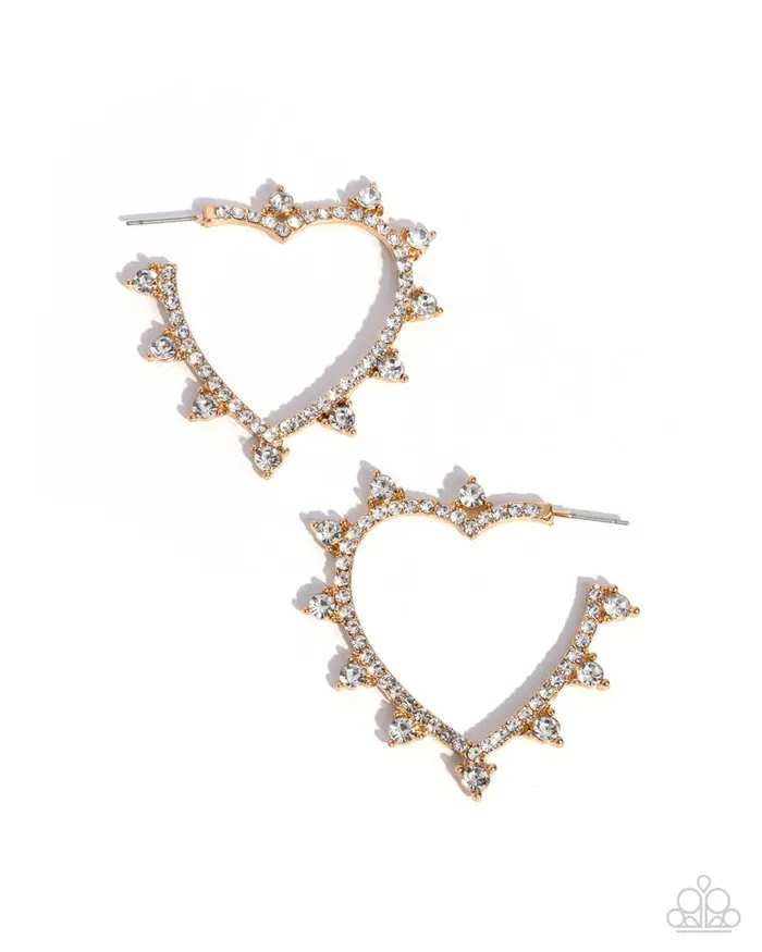 Earrings Paparazzi Jewelry Paparazzi Earring Excessive Elevation Gold Earrings Paparazzi Jewelry Paparazzi Earring Excessive Elevation Gold
