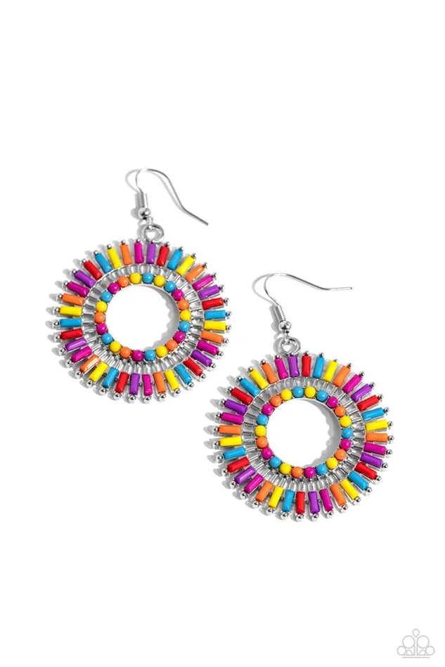 Earrings Paparazzi Jewelry Paparazzi Earring Ferris Wheel Finale Multi Earrings Paparazzi Jewelry Paparazzi Earring Ferris Wheel Finale Multi