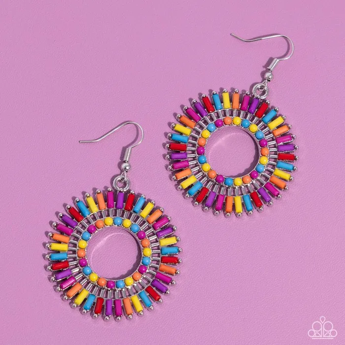 Earrings Paparazzi Jewelry Paparazzi Earring Ferris Wheel Finale Multi Earrings Paparazzi Jewelry Paparazzi Earring Ferris Wheel Finale Multi