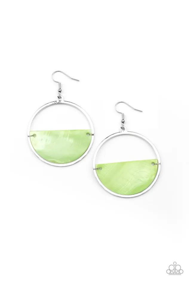Earrings Paparazzi Jewelry Paparazzi Earring Seashore Vibes Green Earrings Paparazzi Jewelry Paparazzi Earring Seashore Vibes Green