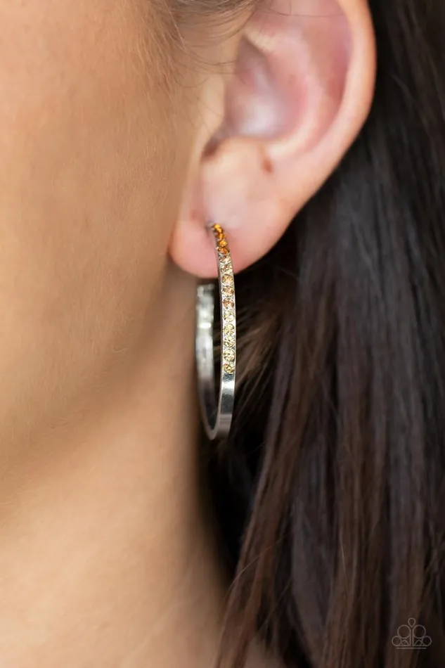 Earrings Paparazzi Jewelry Paparazzi Earring Somewhere Over the OMBRE Brown