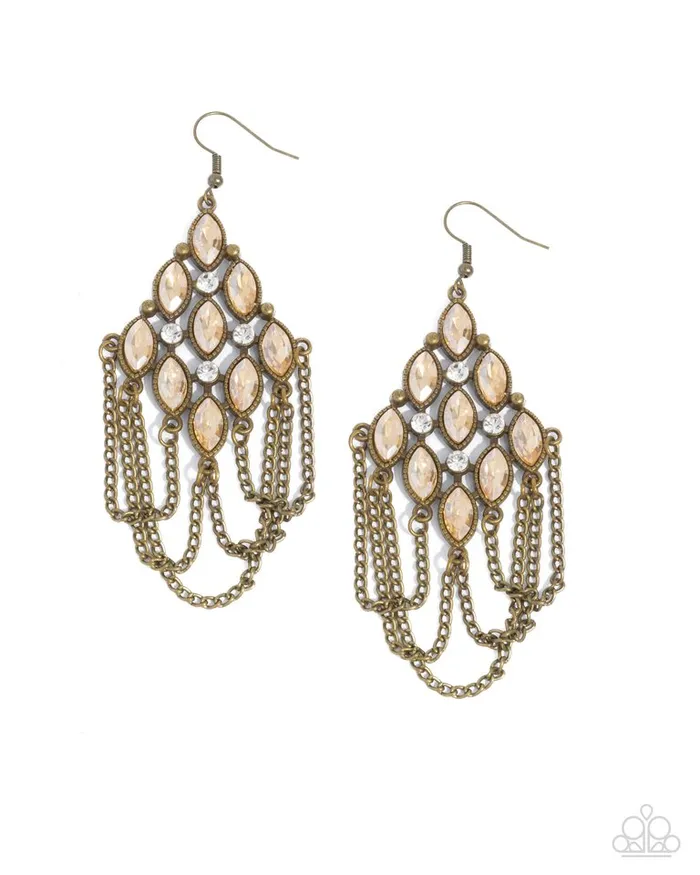 Earrings Paparazzi Jewelry Paparazzi Earring Trenchant Transformation Brass Earrings Paparazzi Jewelry Paparazzi Earring Trenchant Transformation Brass