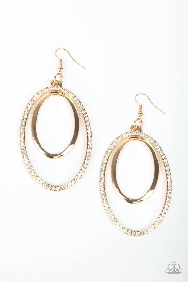 Earrings Paparazzi Jewelry Paparazzi Earring Wrapped In Wealth Gold