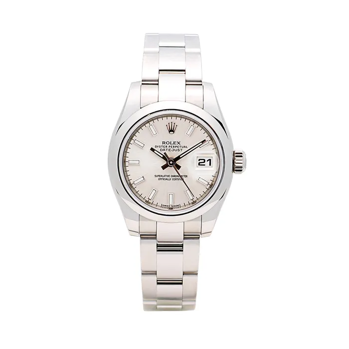 Earrings Preowned Rolex Rolex Datejust 26 Steel Silver Dial Automatic Preowned