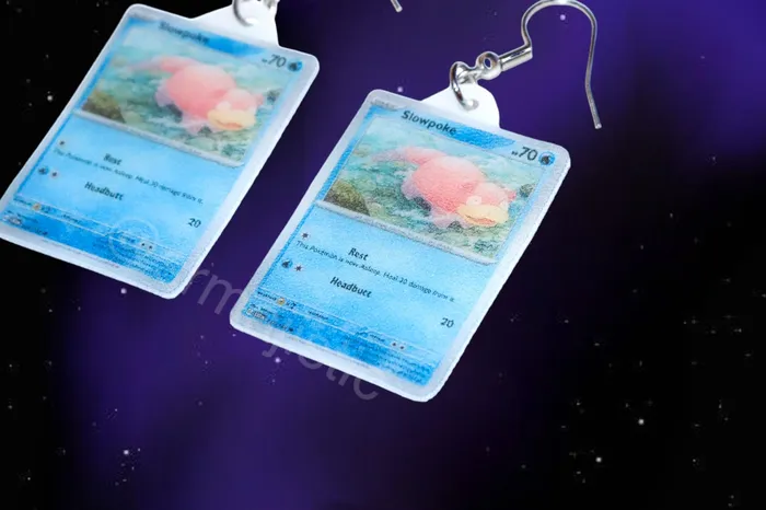 Earrings READY TO SHIP Collection of VMax Pikachu Pokmon Cards Handmade Earrings Sam Makes Things Earrings READY TO SHIP Collection of VMax Pikachu Pokmon Cards Handmade Earrings Sam Makes Things