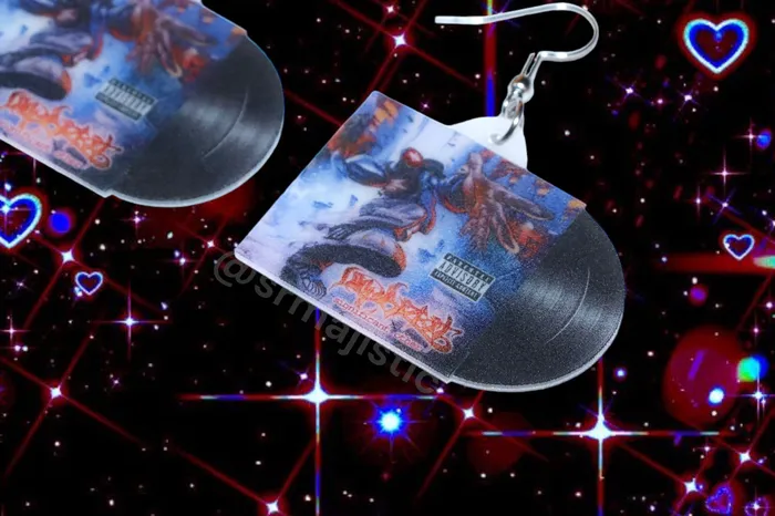 Earrings Sam Makes Things READY TO SHIP Limp Bizkit Significant Other Vinyl Album Handmade Earrings Earrings Sam Makes Things READY TO SHIP Limp Bizkit Significant Other Vinyl Album Handmade Earrings