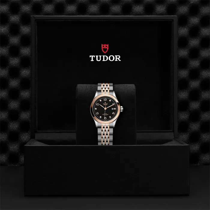 Earrings TUDOR 1926 28mm Steel and Rose Gold Tudor