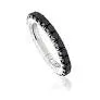 Extensible Rings Extensible 18K White Gold MStretch Eternity Band with Black Diamonds Extensible Rings Extensible 18K White Gold MStretch Eternity Band with Black Diamonds