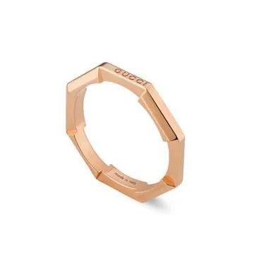 Gucci Rings Gucci 18K Rose Gold Link to Love Ring