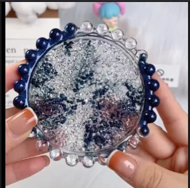 IntoResin Rings Handmade Round Diamond Pearl Tray Resin Mold