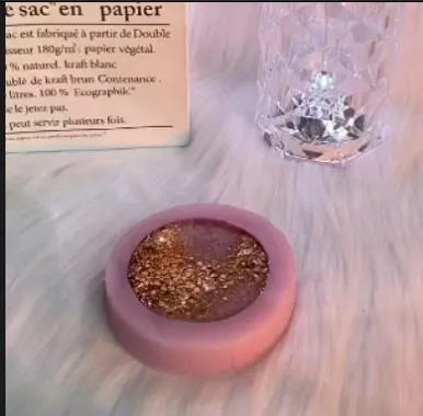 IntoResin Rings Handmade Round Diamond Pearl Tray Resin Mold