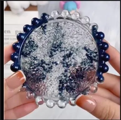 IntoResin Rings Handmade Round Diamond Pearl Tray Resin Mold