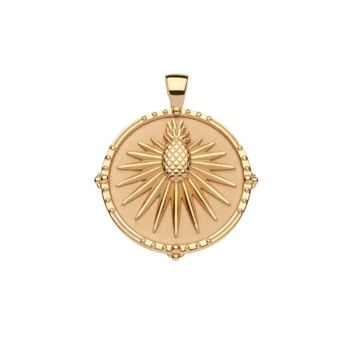 Necklaces Jane Win Jane Win CHARLESTON Original Coin Pendant Necklace