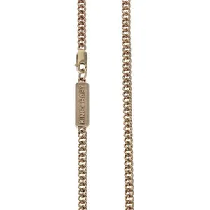 Necklaces King Baby Studio King Baby 10K Yellow Gold Fine Curb Link Necklace 24 inch Necklaces King Baby Studio King Baby 10K Yellow Gold Fine Curb Link Necklace 24 inch