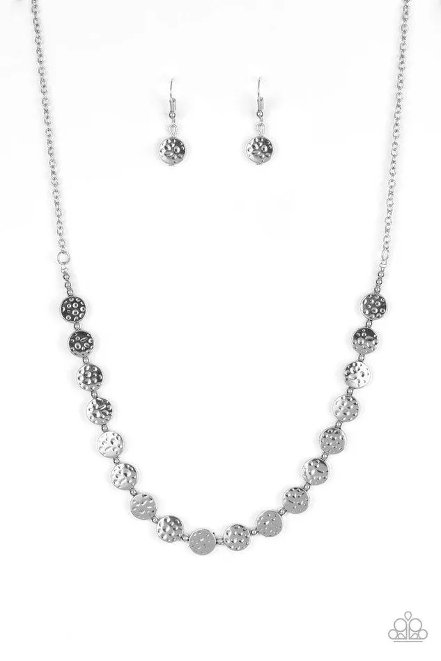 Necklaces Paparazzi Jewelry Paparazzi Necklace Artisanal Affluence Silver