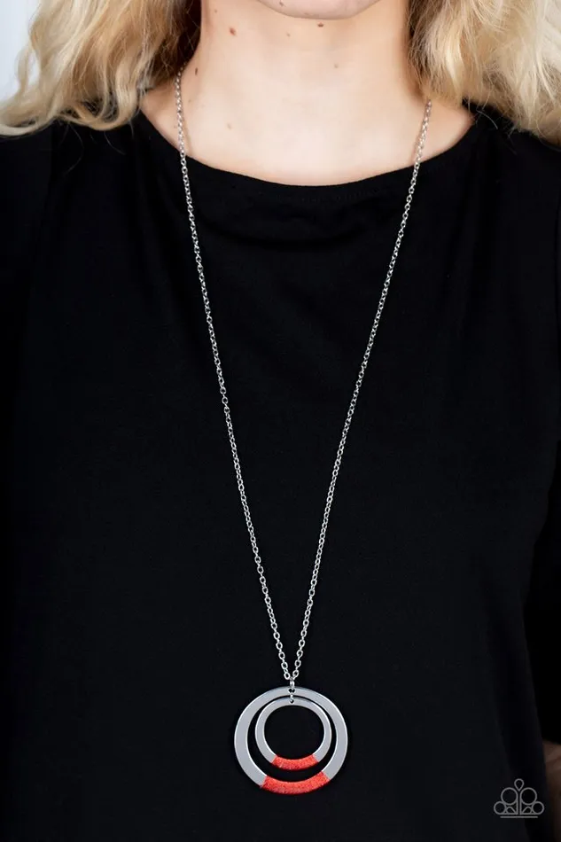 Necklaces Paparazzi Jewelry Paparazzi Necklace Authentic Attitude Red