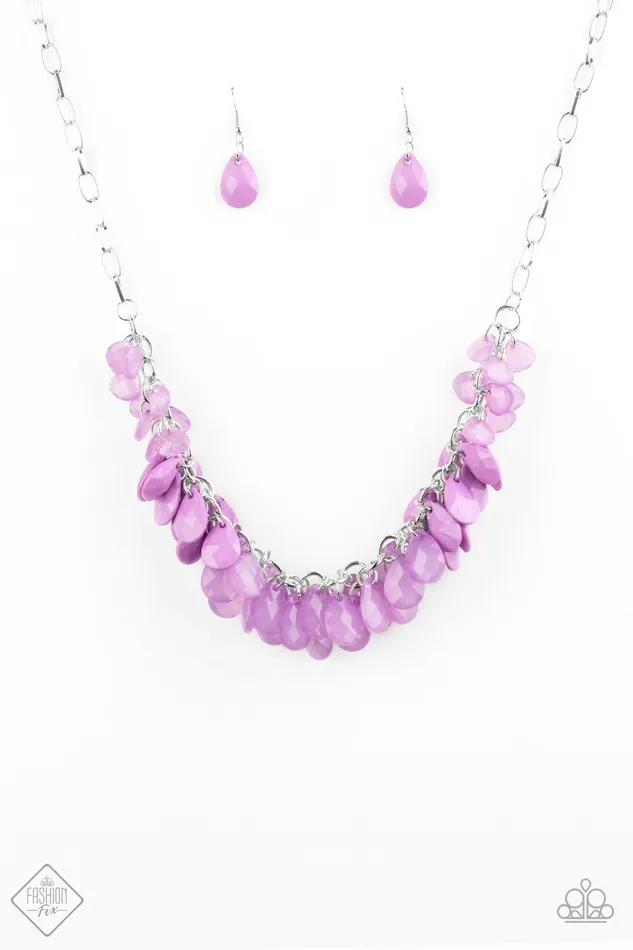 Necklaces Paparazzi Jewelry Paparazzi Necklace Colorfully Clustered Purple Necklaces Paparazzi Jewelry Paparazzi Necklace Colorfully Clustered Purple
