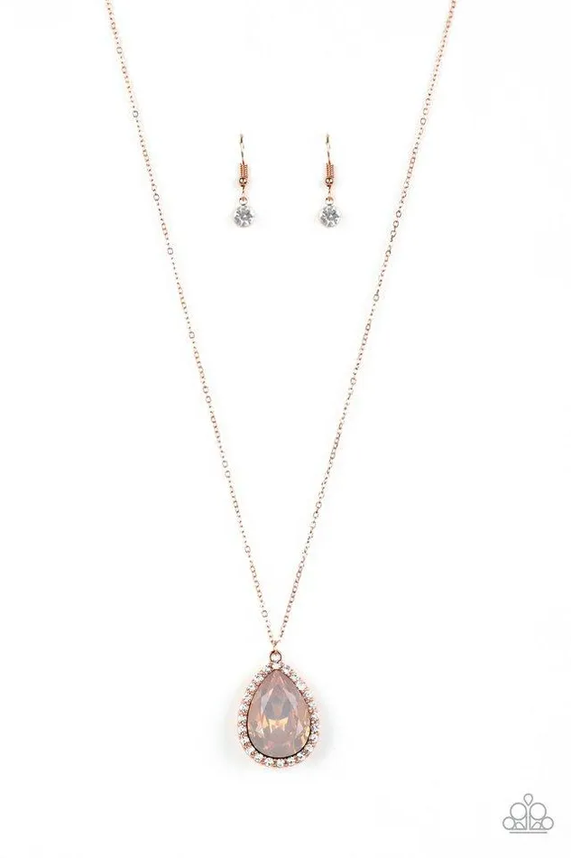 Necklaces Paparazzi Jewelry Paparazzi Necklace Come Of AGELESS Copper