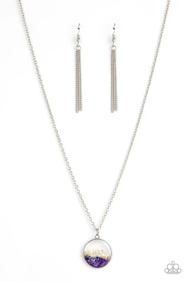 Necklaces Paparazzi Jewelry Paparazzi Necklace Completely Crushed Purple Necklaces Paparazzi Jewelry Paparazzi Necklace Completely Crushed Purple