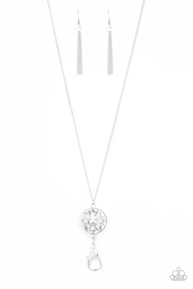 Necklaces Paparazzi Jewelry Paparazzi Necklace Dauntless Diva White