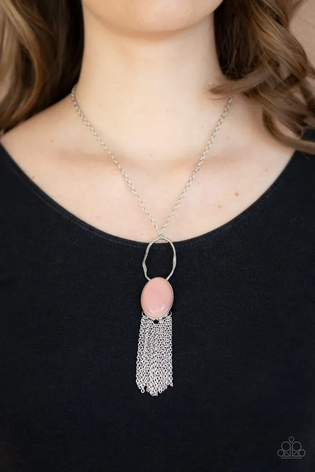 Necklaces Paparazzi Jewelry Paparazzi Necklace Dewy Desert Pink