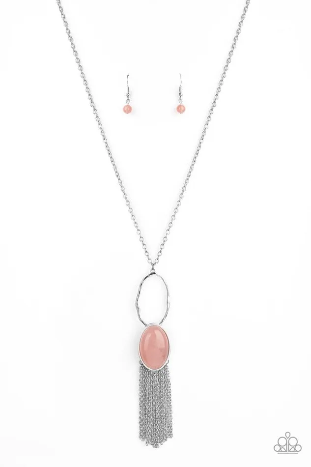 Necklaces Paparazzi Jewelry Paparazzi Necklace Dewy Desert Pink