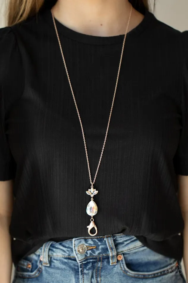 Necklaces Paparazzi Jewelry Paparazzi Necklace Divine Dazzle Rose Gold