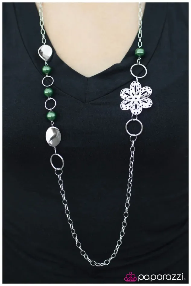 Necklaces Paparazzi Jewelry Paparazzi Necklace Not So Ordinary Green