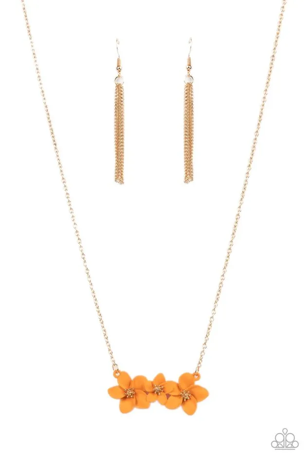 Necklaces Paparazzi Jewelry Paparazzi Necklace Petunia Picnic Orange Necklaces Paparazzi Jewelry Paparazzi Necklace Petunia Picnic Orange