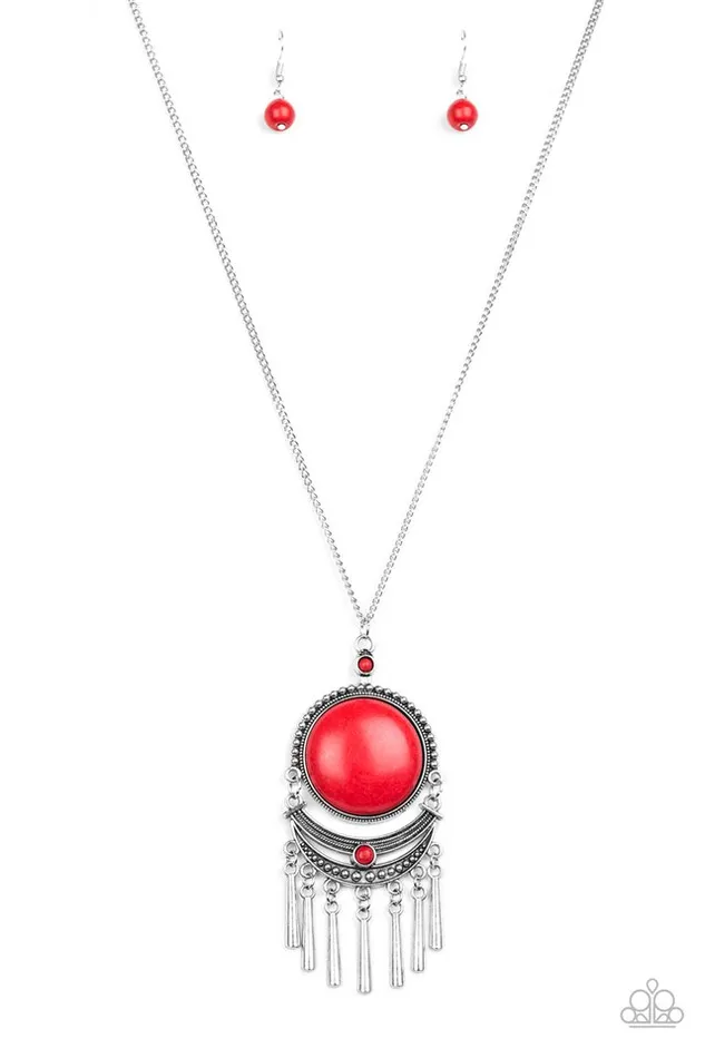 Necklaces Paparazzi Jewelry Paparazzi Necklace Rural Rustler Red Necklaces Paparazzi Jewelry Paparazzi Necklace Rural Rustler Red