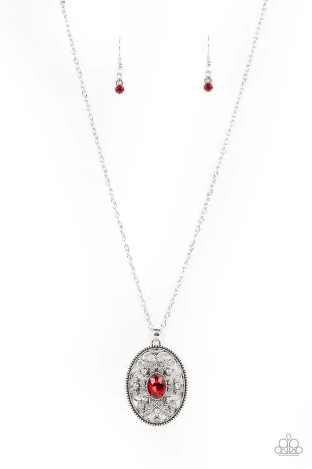 Necklaces Paparazzi Jewelry Paparazzi Necklace Sonata Swing Red Necklaces Paparazzi Jewelry Paparazzi Necklace Sonata Swing Red