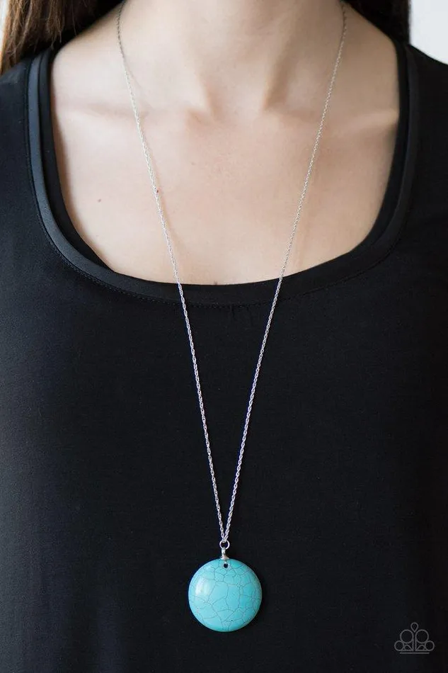 Necklaces Paparazzi Jewelry Paparazzi Necklace Stone Worlds Blue