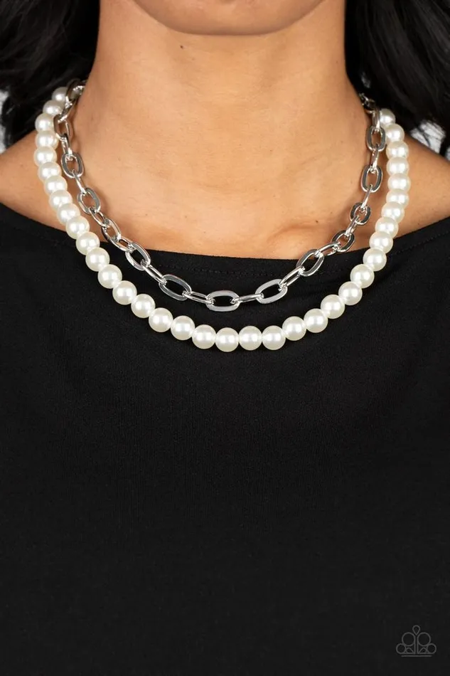 Necklaces Paparazzi Jewelry Paparazzi Necklace Suburban Yacht Club White