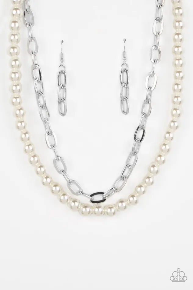 Necklaces Paparazzi Jewelry Paparazzi Necklace Suburban Yacht Club White Necklaces Paparazzi Jewelry Paparazzi Necklace Suburban Yacht Club White